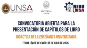 Convocatoria Abierta para la Presentación de Capítulos de Libro: Didáctica de la Enseñanza Universitaria