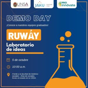 Invitación al Demoday del Programa Ruway
