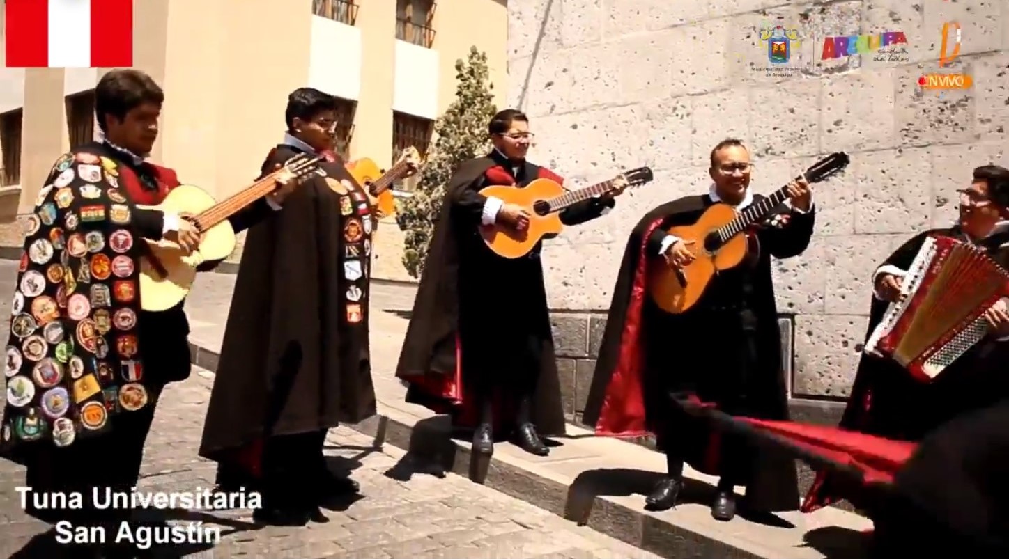 Tuna Universitaria San Agustín de la UNSA cumplió 52 años de fundación