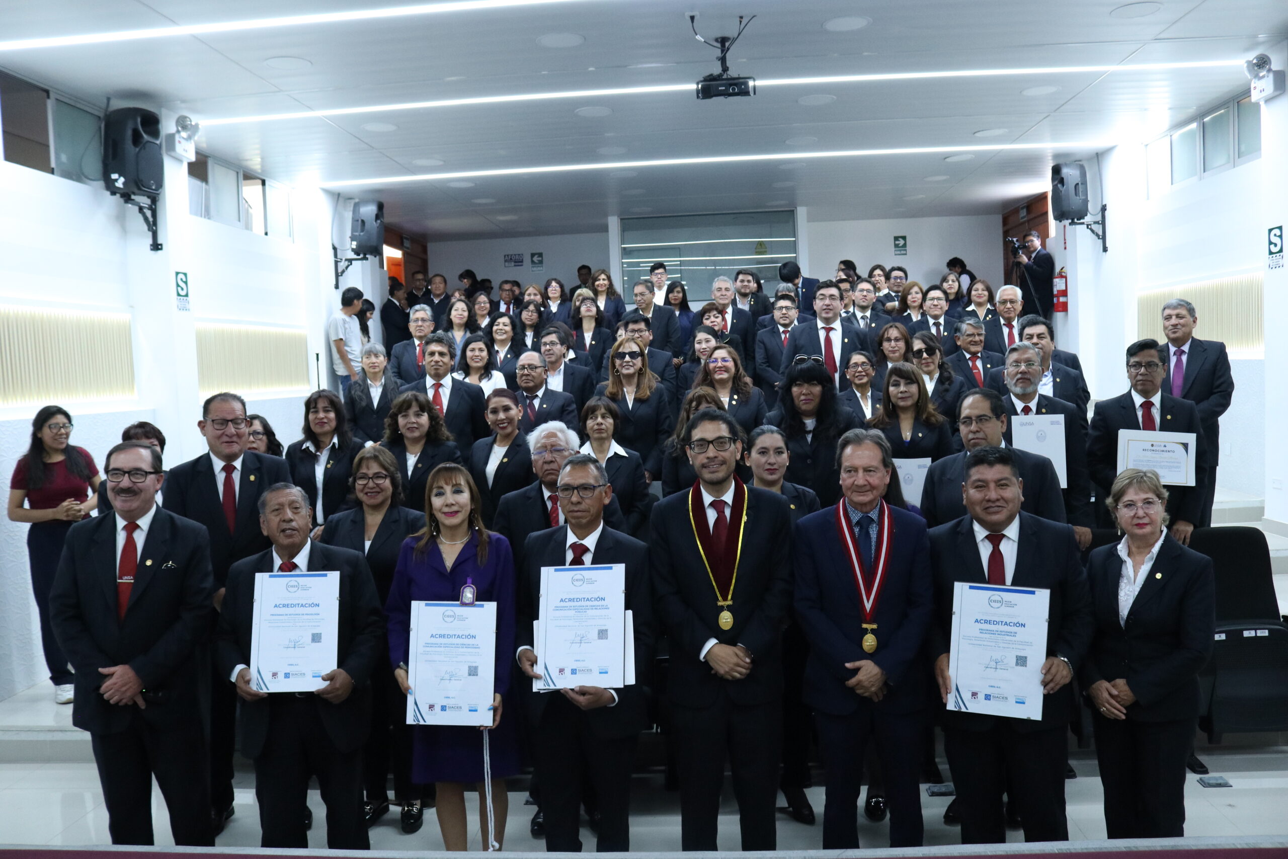 UNSA obtiene acreditación internacional para cuatro programas de la Facultad de Psicología, Relaciones Industriales y Comunicación