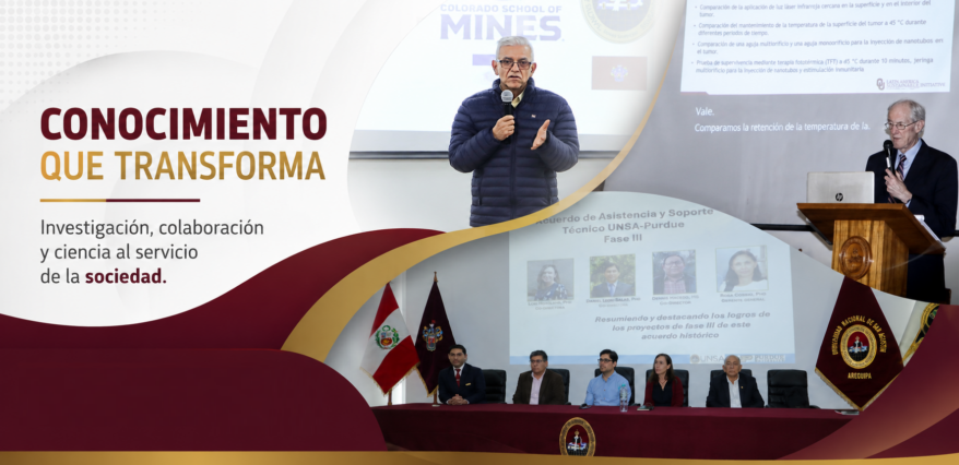 UNSA teje red científica con tres universidades del mundo