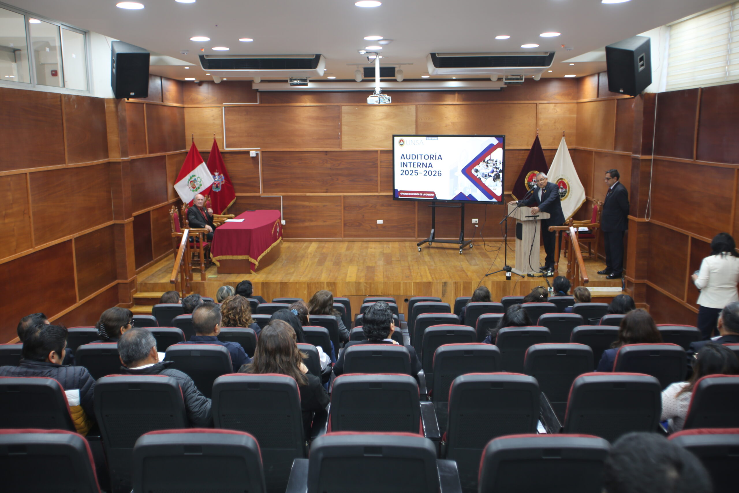 Auditoría interna evalúa procesos del Sistema de Gestión de Calidad de la UNSA
