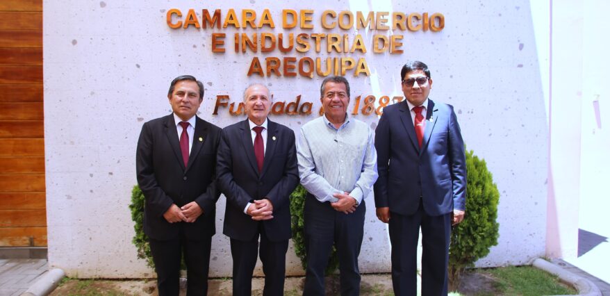 UNSA y Cámara de Comercio sumaran esfuerzos para proyectos universitarios